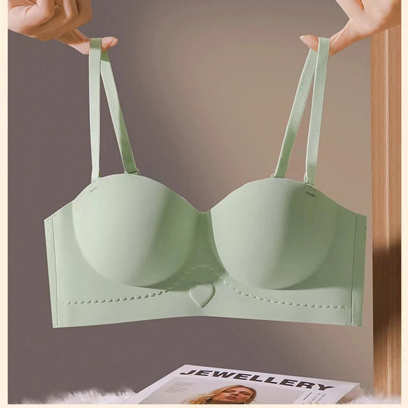 Sutiã Feminino Sexy Sem Costura Meia-Taça