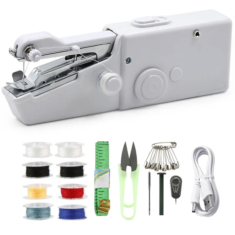 MAQUINA DE COSTURA PORTÁTIL + BRINDES