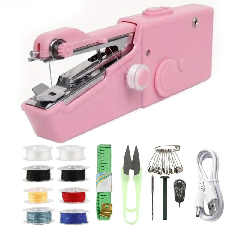 MAQUINA DE COSTURA PORTÁTIL + BRINDES